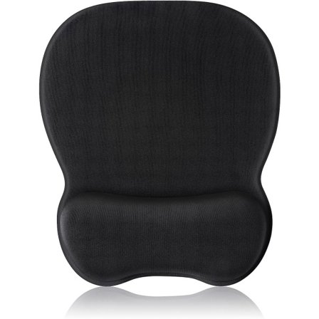 Hiirimatto geelirannetuella, ergonominen hiirimatto koko L 250x210mm - Pesty mikrokuitupinta - Liukumaton tahmea silikonipohja - pelaamiseen