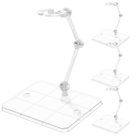 4 stk. Actionfigur Stativ Actionfigur Display Holder Justerbar Dukke Modell Støtter