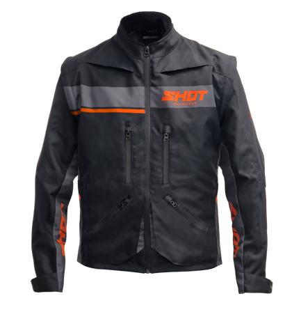 Chaqueta de Enduro Shot Contact Assault 2.0 Negro/Naranja S