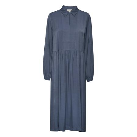 Kaffe, KAamilia Midi Dress Blauw, Dames, Maat:M