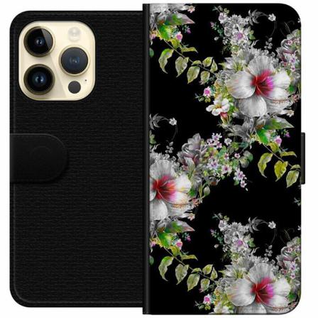 Apple Iphone 14 Pro Plånboksfodral Flower Star