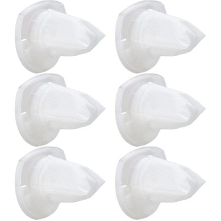 6-pakks erstatningsstøvsugerfilter for Black Decker Power Tools Vf110 Kordløs støvsuger Chv1410l Chv9610 Chv1210 Chv1510 Chv1410l32 90558113-01, Ikke 