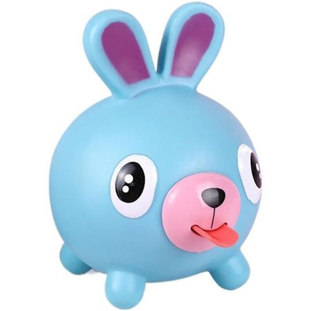 Rolig Tungut Leksak, Mjuk Boll Leksak, Kul Leksak för Alla (Blå)