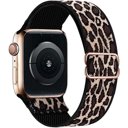 Stretchigt Solo Loop-armband kompatibelt med Apple Watch-armband