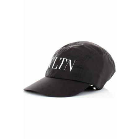 Valentino Garavani, Caps Zwart, Heren, Maat:ONE Size,nylon