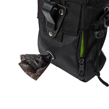 Miehet naiset Fanny Pack -vyötärölaukku Koiran koulutuspaketti Lemmikkikoiran koulutuspaketti Lemmikkikoiran koulutustarvikkeet välipalapakkaus Black