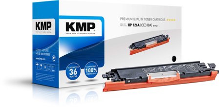 KMP Toner HP CE310A comp. black F-FEEDS