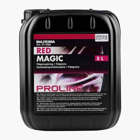 Fälgrengöring Proline RED 5 liter
