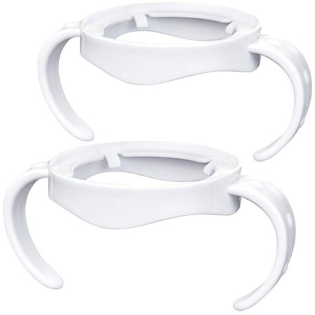 Babyflaskehåndtak for Philips Avent Natural babyflasker, Kompatibel Avent flaskeholder for baby, 2-pakning
