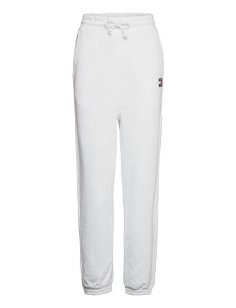 Tjw Relaxed Hrs Badge Sweatpant White Tommy Jeans