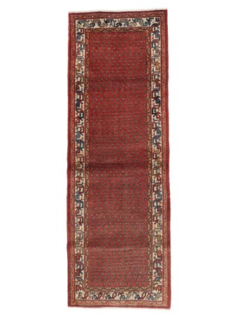 Tapis Arak Tapis 108X308 De Couloir Rouge Foncé/Marron (Laine, Perse)