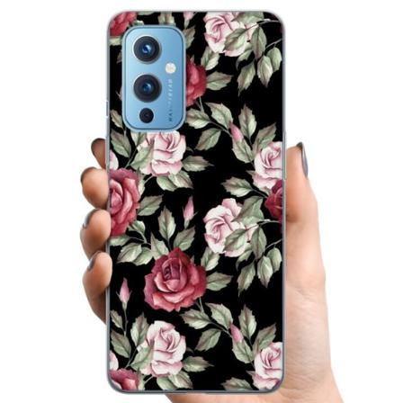 OnePlus 9 TPU Mobilcover Blomster