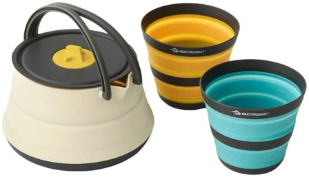 Sea To Summit Frontier UL Collapsible Kettle Cook Set 2Person 3-piece