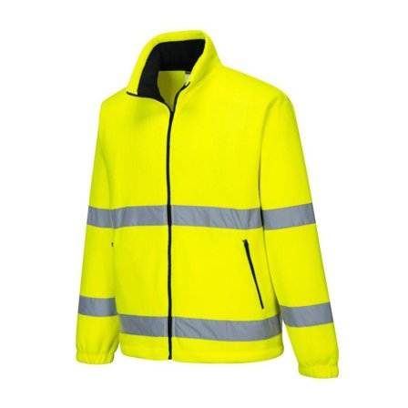 PORTWEST Fleecetröja Hi-vis PW F250 gul XL - Lyreco - Arbetskläder - Varselkläder - Varseltröjor