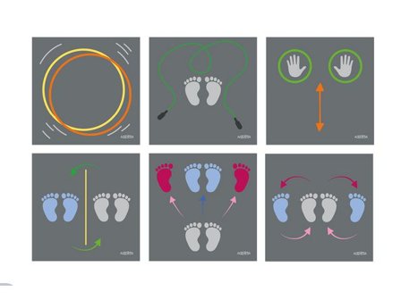 ACHOKA Matta Gym 50x50 6/fp 6/fp - Lyreco - Skolmöbler och inredning - Mattor - Mattor - Aktivitet