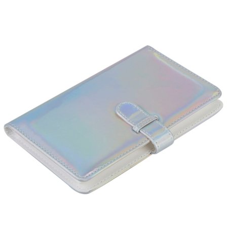 Universell Mini Bärbar 96 Fickor PU Fotoalbum Minne för Polaroid 3 tums Foton