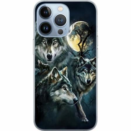Apple Iphone 14 Pro Mjukt Skal - Wolf / Varg