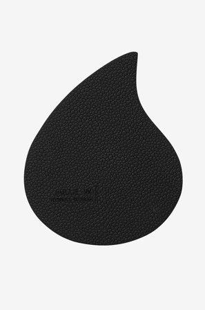 MiLLE W NORDISK DESIGN - Lasinen lasinalusta Drop 4-pack - Musta - Baari- & juomatarvikkeet - - Homeroom