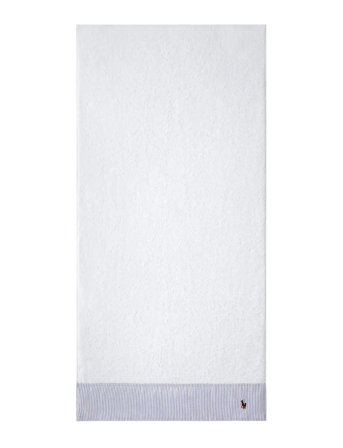 Ralph Lauren Home Oxford Handtowel - White - 50X100CM