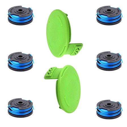 Vaihtokela ja suojus Greenworks-siimaleikkuriin 6 spools