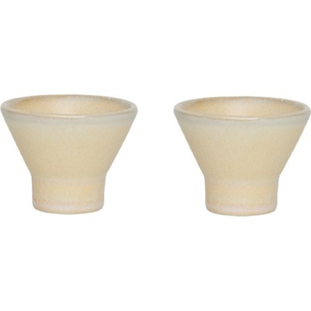 Oyoy living design Yuka eggeglass 2-pack, butter