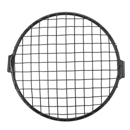 Motorcykel Pannlampa Skyddsgaller Cover Stötsäker Ljus Cover Retro Lampskärm