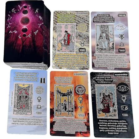 Nybegynner Tarot, Tarotkort med betydning på dem, Nøkkelord Tarot Deck, Lære Tarot, Chakra, Planet, Bekreftelse, Reversert, Stjernetegn