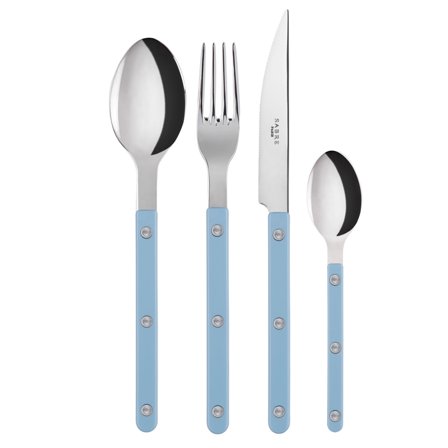 Sabre paris Sabre Bistrot Solid aterinsetti 4 osaa, pastellinsininen