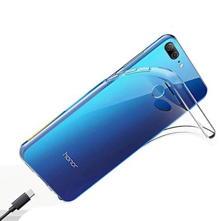 Stötdämpande Silikonskal - Huawei Honor 9 Lite