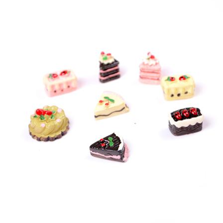 8st 1/12 E Dollhouse Miniatyr Kökstårtor Set Doll Ho