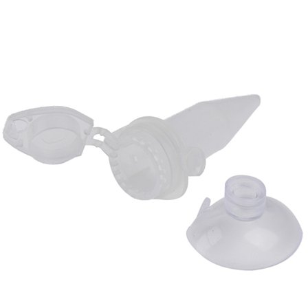 Automatisk fiskmatare Tapered Aquarium Worm Feeder Trattkopp W