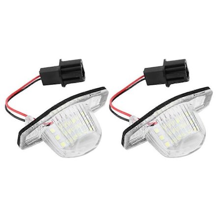 2kpl 18 LED Vasen&Oikea Auton Rekisterikilven Valo Honda Fit / Jazz 2002-2014 [DB]