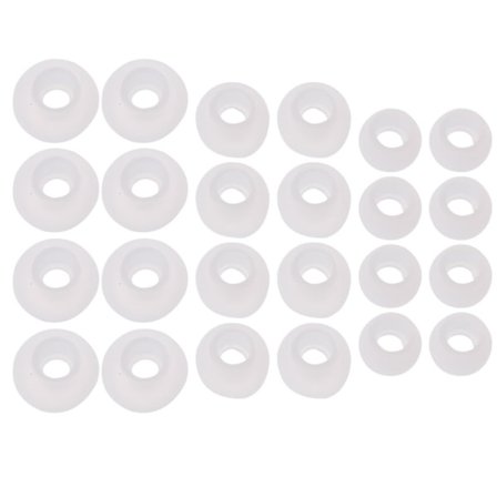 Öronproppar med hög elasticitet, brusreducerande silikonproppar, anti-brus öronproppar, hörlurar, öronproppar för hörlurar