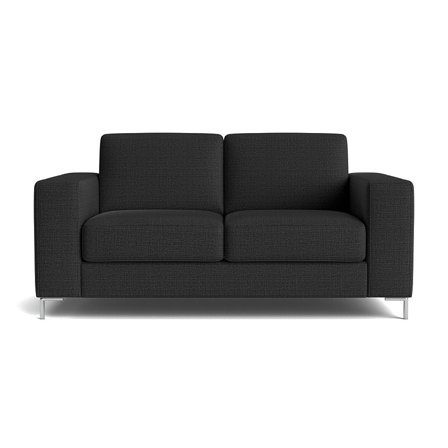 Pesaro 2 personers sofa - Basel Mørkegrå - 172x92x84 - Sofa, 2 personers sofa