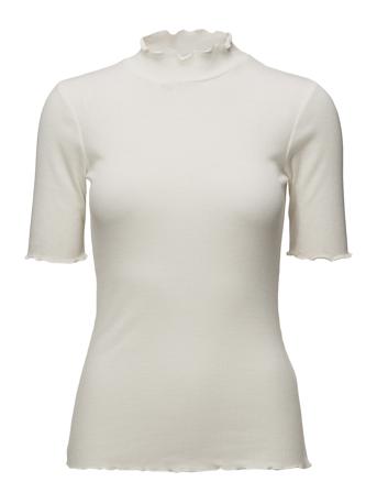 Nelli Ss 9400 T-shirts & Tops Short-sleeved Creme Samsøe Samsøe