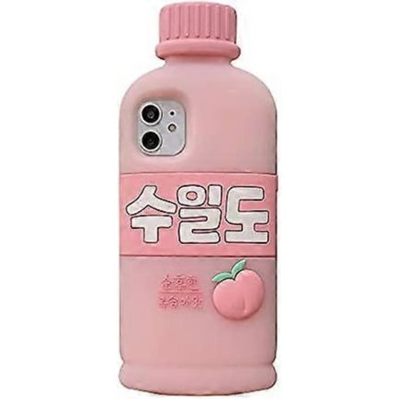 Apple iPhone 13 Pro Max Ultra Tykt Mykt Silikondeksel 3D Tegneserie Lysrosa Søt Morsom Søt Kawaii