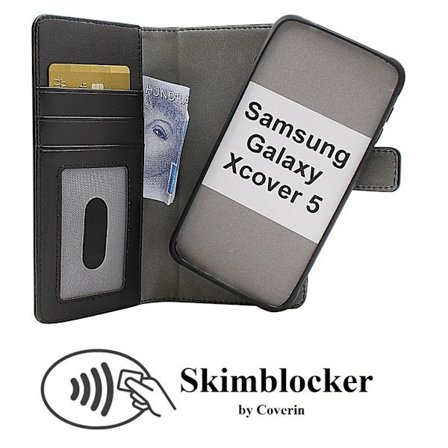 Skimblocker Magnet Fodral Samsung Galaxy Xcover 5 (SM-G525F)