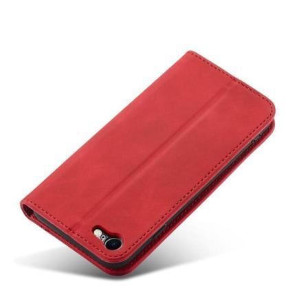 Iphone 7/8/se (2022/2020) Plånboksfodral Magnet Fancy - Röd