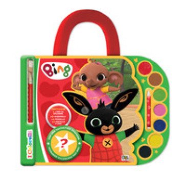 Bing. Valigetta con acquerelli. I colorelli. Ediz. a spirale. Con acquerelli, pennello, pastello a cera bianco e sorpresa Lisa Capiotto