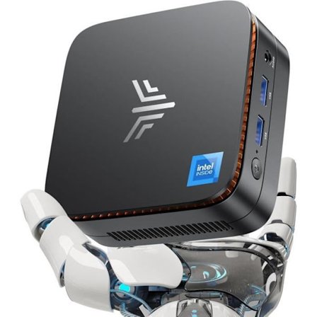 Mini PC NiPoGi E1 upp till 3,6 GHz 16 GB DDR4 1To SSD E1 Mini Dator Dual Display 4K60Hz UHD HDMI 2.0+DP 1.4/Gigabit