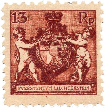 Liechtenstein 1921 - MICHEL 51A - Ubrugt
