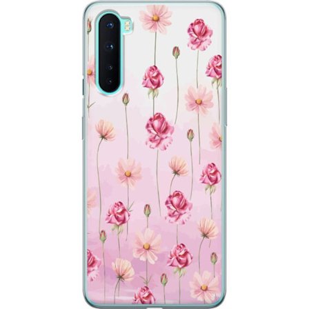 Kompatibelt Mobildeksel til OnePlus Nord Rose Petal Whisper