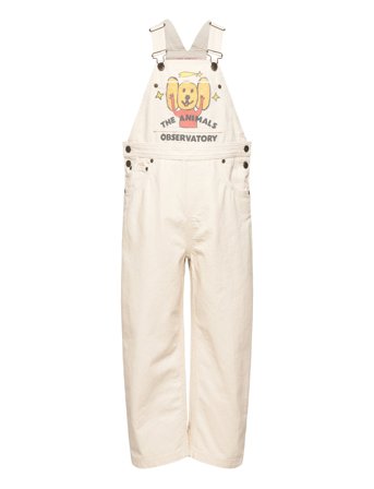 THE ANIMALS OBSERVATORY | Mule Kid Dungarees Raw White | 8 Y
