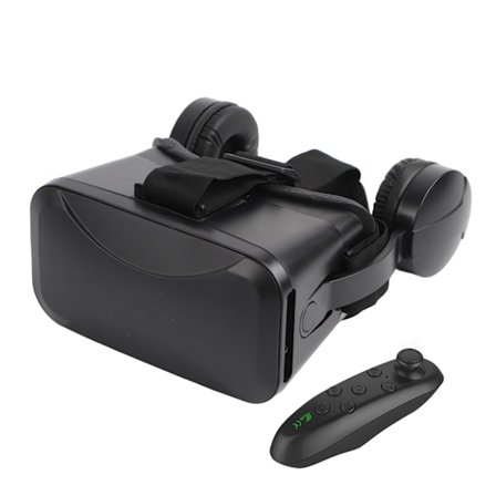 VR-headset med fjärrkontroll 3D-glasögon Virtual Reality-headset för VR-spel och 3D-filmer