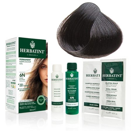 Herbatint Hårfarve 3N Dark Chestnut, Hår, Hårfarve, Permanent Hårfarve