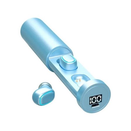 Bluetooth Hörlurar Utomhussporter Trådlöst Headset 5.2 Med Laddningsfodral Strömdisplay Touch Hörlurar