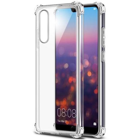 Huawei P20 Pro Stötdämpande Silikon Skal Shockr Transparent