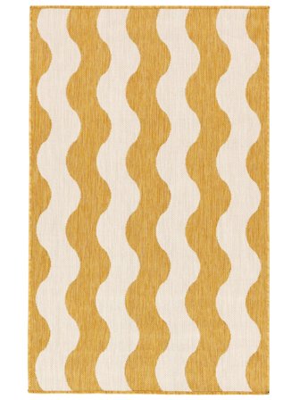 Lavable Tapis D’intérieur/Extérieur Mare Jaune Petit Oeko-Tex