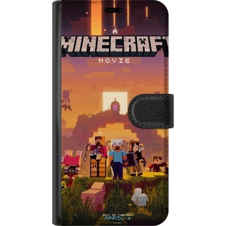 Kompatibelt Plånboksfodral till Motorola Motorola Moto G15 Power Minecraft Pixel-spel Bygg Block