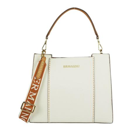 Ermanno Scervino, Crossbody with shoulder strap Wit, Dames, Maat:ONE Size